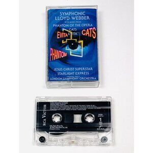 Symphonic Lloyd Weber London Symphony Orchestra Anthony Inglis (Cassette, 1993)